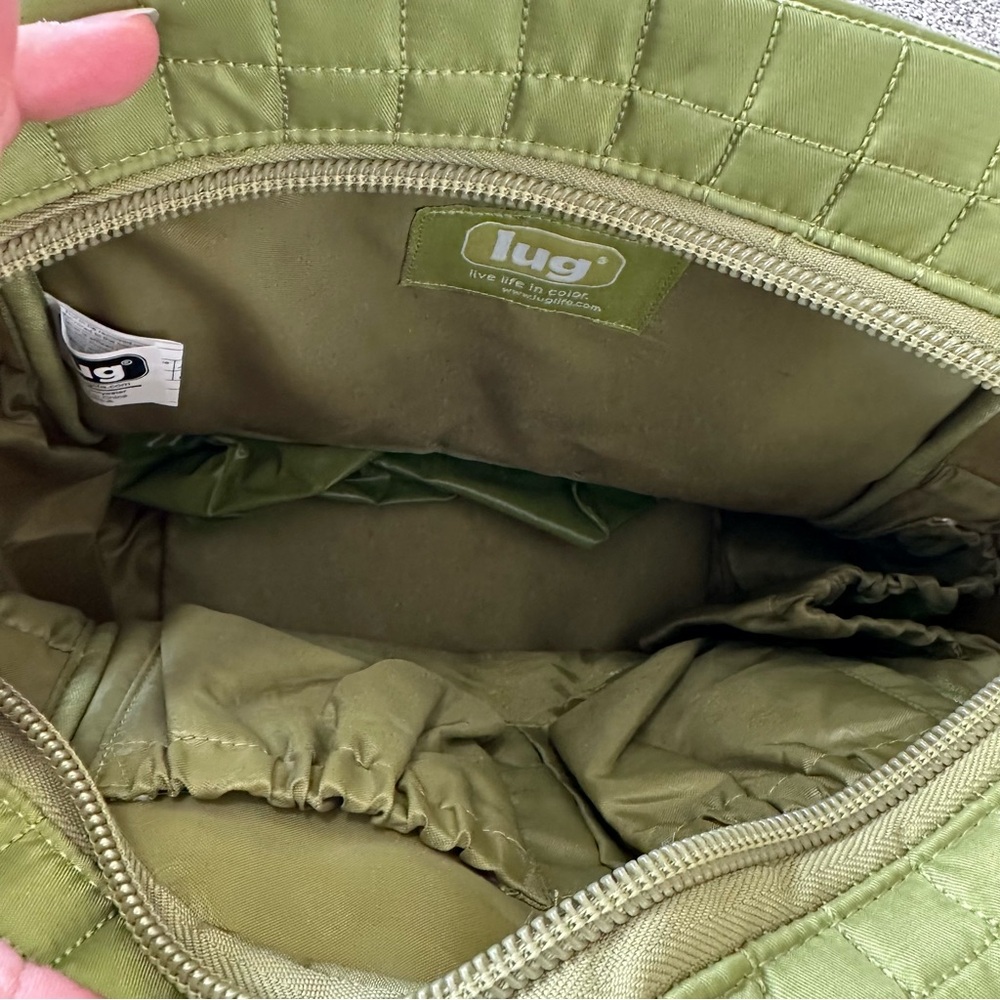 Lug Puddle Jumper Overnight Travel Gym Bag Lime Green - Picture 7 of 13